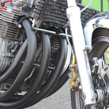MADMAX ゼファー750 モナカ マフラー MADMAX製 カワサキ ゼファー750/RS用 モナカ管マフラー ブラック